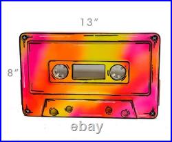 Cassette Tape replica sculpture -Street Art hand made decoration-art collector