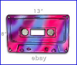 Cassette Tape replica sculpture -Street Art hand made decoration-art collector