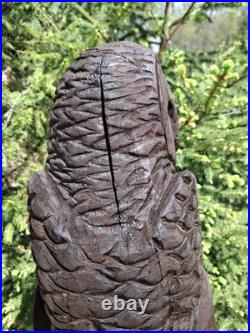 Chainsaw Carved Barn Owl Wood Carving Sculpture Statue Birds Wildlife Rustic Chainsaw Carved Barn Owl Wood Carving Sculpture Statue Birds Wildlife Rustic