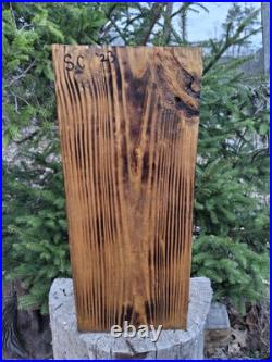 Chainsaw Carved Native American Indian Wood Carving Art Rustic Home Decor Bust