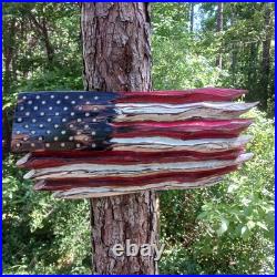 Chainsaw Carving American Flag Wood Flag Patriotic Rustic. 223 2nd Amendment Chainsaw Carving American Flag Wood Flag Patriotic Rustic. 223 2nd Amendment