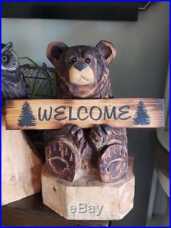 Chainsaw Carving, BEAR, carved, chainsaw carved, statue, art, wood sculptures