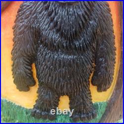 Chainsaw Carving Big Foot Yeti Sasquatch Monster Wall Hanger Cypress Chainsaw Carving Big Foot Yeti Sasquatch Monster Wall Hanger Cypress