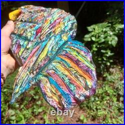 Chainsaw Carving Eagle Multicolor Eagle Colorful Rustic Art Handmade Wood Carvin