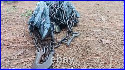 Chainsaw Carving Grim Reaper In Chains 36 Tall Handmade Wood Carving Art Chainsaw Carving Grim Reaper In Chains 36 Tall Handmade Wood Carving Art