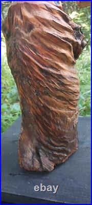Chainsaw Carving Groot Wood Carving Art Baby Groot Cypress Handmade