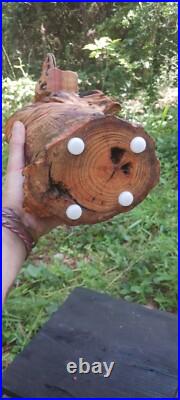 Chainsaw Carving Groot Wood Carving Art Baby Groot Cypress Handmade