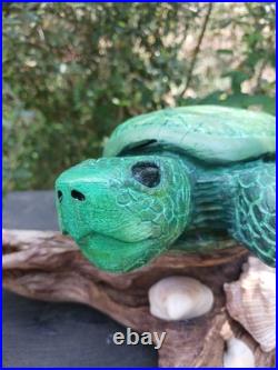 Chainsaw Carving Sea Turtle Wood Carving Turtles Sculptures Rustic Art Cypress Chainsaw Carving Sea Turtle Wood Carving Turtles Sculptures Rustic Art Cypress