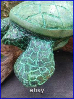 Chainsaw Carving Sea Turtle Wood Carving Turtles Sculptures Rustic Art Cypress Chainsaw Carving Sea Turtle Wood Carving Turtles Sculptures Rustic Art Cypress