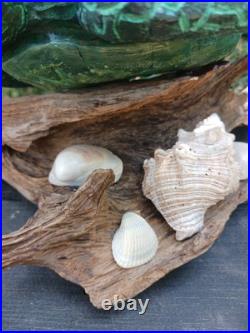 Chainsaw Carving Sea Turtle Wood Carving Turtles Sculptures Rustic Art Cypress Chainsaw Carving Sea Turtle Wood Carving Turtles Sculptures Rustic Art Cypress