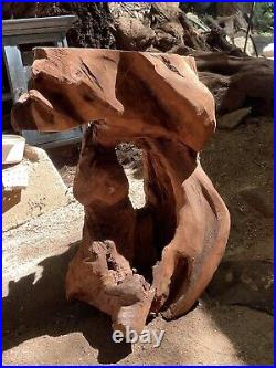 Chainsaw Carving's. Carved From Beautiful Curly Redwood