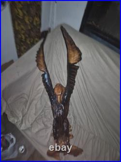 Chainsaw wood carving sculpture everything's for sale or you can have one made