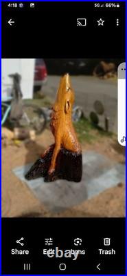 Chainsaw wood carving sculpture everything's for sale or you can have one made