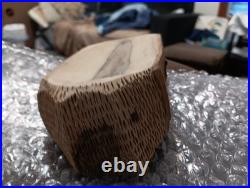 Child Jesus Figure In His Cradle. Wood Carving Sculpture. C1950