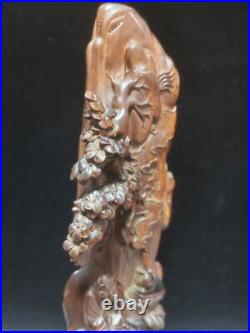 Chinese Antique Wood Carving Boxwood Wooden Sculpture Buddha Dharma Arhat Statue Chinese Antique Wood Carving Boxwood Wooden Sculpture Buddha Dharma Arhat Statue