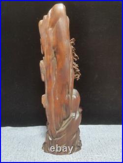 Chinese Antique Wood Carving Boxwood Wooden Sculpture Buddha Dharma Arhat Statue Chinese Antique Wood Carving Boxwood Wooden Sculpture Buddha Dharma Arhat Statue