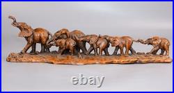 Collection Chinese Retro Boxwood Wood Carving Exquisite Elephant Calf Statue Art Collection Chinese Retro Boxwood Wood Carving Exquisite Elephant Calf Statue Art