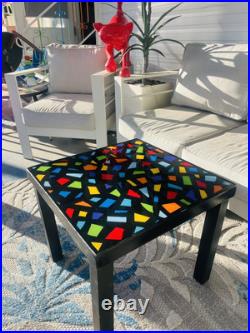 Color Bliss- Side Table 20x 20 x 18 Tall