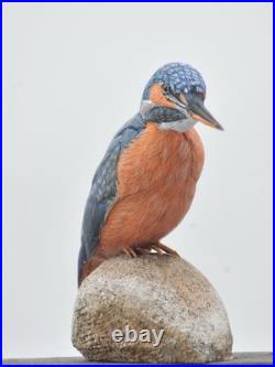 Common Kingfisher Wood Carving /Sculpture