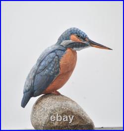 Common Kingfisher Wood Carving /Sculpture