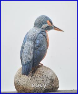 Common Kingfisher Wood Carving /Sculpture