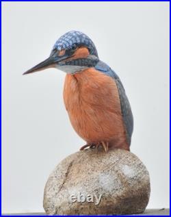 Common Kingfisher Wood Carving /Sculpture