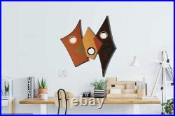 Contemporary Wall decor, Wood Wall Art, Abstract Wall Sculpture, 26x24 by Art69