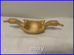 Cormorant Bowl-Manitoba Maple-Canadian Artisan-Jamie Russell-5x18x5.25