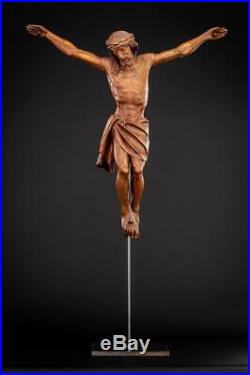 Corpus Christi Wood Sculpture Christ Wooden Statue Antique Carved Jesus 17