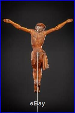 Corpus Christi Wood Sculpture Christ Wooden Statue Antique Carved Jesus 17