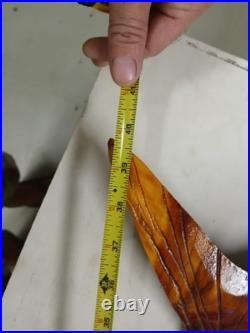 Custom Hand Carved Cedar Snook 40 Wall Hanging