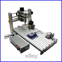 DIY CNC router 3060 metal mini cnc milling machine 4 axis for pcb wood carving