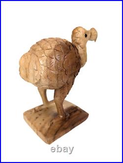 DODO BIRD SCULPTURE, Dodo Bird Carving, Dodo Bird Figurine, Wooden Bird