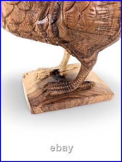 DODO BIRD SCULPTURE, Dodo Bird Carving, Dodo Bird Figurine, Wooden Bird