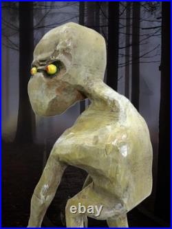 DOVER DEMON Diorama -my 12.25hand carved, signed wood fig