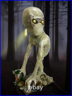 DOVER DEMON Diorama -my 12.25hand carved, signed wood fig