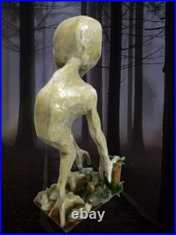 DOVER DEMON Diorama -my 12.25hand carved, signed wood fig