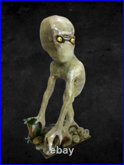DOVER DEMON Diorama -my 12.25hand carved, signed wood fig