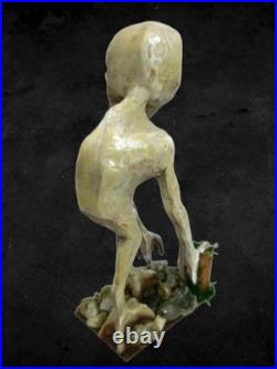 DOVER DEMON Diorama -my 12.25hand carved, signed wood fig