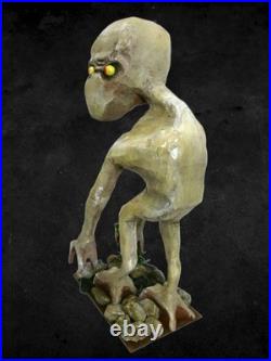 DOVER DEMON Diorama -my 12.25hand carved, signed wood fig