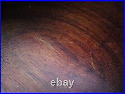 Dan Deluz Hawaiian Koa Wood Carving Bowl Vintage Signed Sculpture 1970's Rare