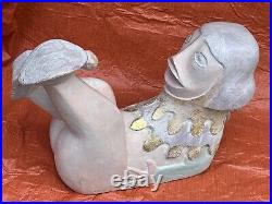 Don Freedman Art. Wood Sculpture 14. September Woods Large Jester