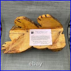 Don Rutledge Bear Cub Chainsaw Wood Carving Cabin Sculpture Statue Figure HTF