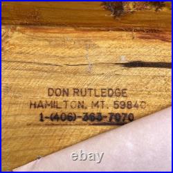 Don Rutledge Bear Cub Chainsaw Wood Carving Cabin Sculpture Statue Figure HTF