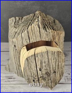 Douglas Pope Signed Hand Carved Wood Puzzle Box Valet Organizer Studio Art