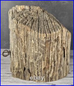 Douglas Pope Signed Hand Carved Wood Puzzle Box Valet Organizer Studio Art