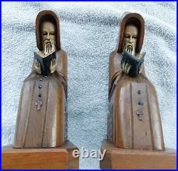 Druids Wood Carving 8 1/2 Inches Tall X 3 Inches Wide