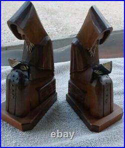 Druids Wood Carving 8 1/2 Inches Tall X 3 Inches Wide