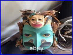 Eagle Journey Mask By Atrie George, Burrard Nation BC Northwest Coast