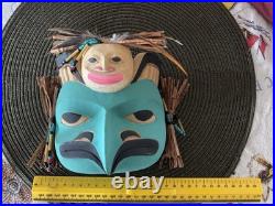 Eagle Journey Mask By Atrie George, Burrard Nation BC Northwest Coast